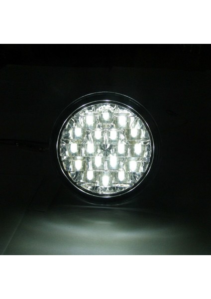 2pcs Dc 12V 18 LED Drl Drl Yuvarlak Araba Sis Lambası Sürüş Gündüz Çalışan Açık Beyaz (Yurt Dışından) fırsatları