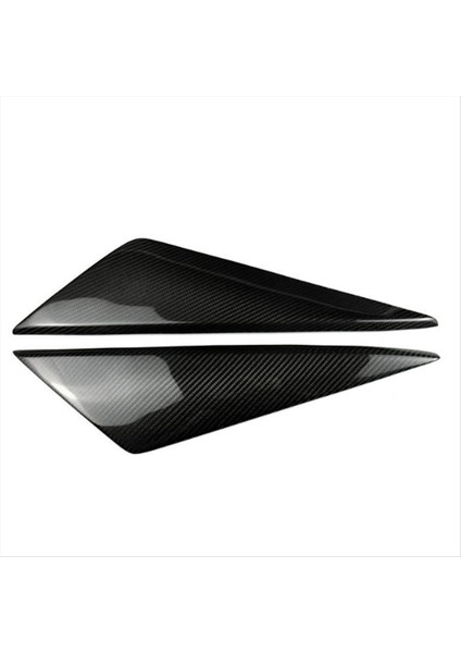 Araba Ön Far Işık Kaş Kafa Işık Göz Kapağı Kaş Karbon Fiber Trim Hyundai Genesis Rohens Coupe 2008-2011 (Yurt Dışından)