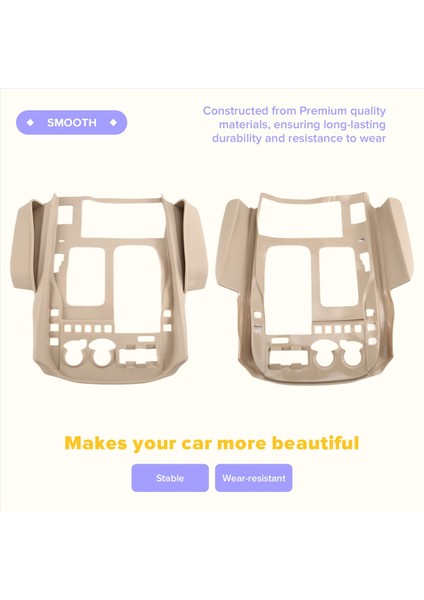 Lexus 570 LX570 Aksesuarları Için Araba Iç Kauçuk Saklama Kutusu Organizatörü 2016-2021 Bej (Yurt Dışından) indirimleri