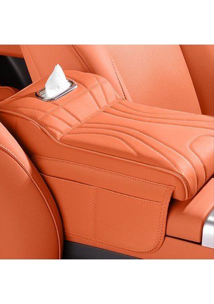 Araba Merkez Konsolu Koltuk Yastık Kolu Dinleme Kutusu Pad Ekstansiyon Yastığı Doku Kutusu Organizatör Çantası (Yurt Dışından) fiyatları