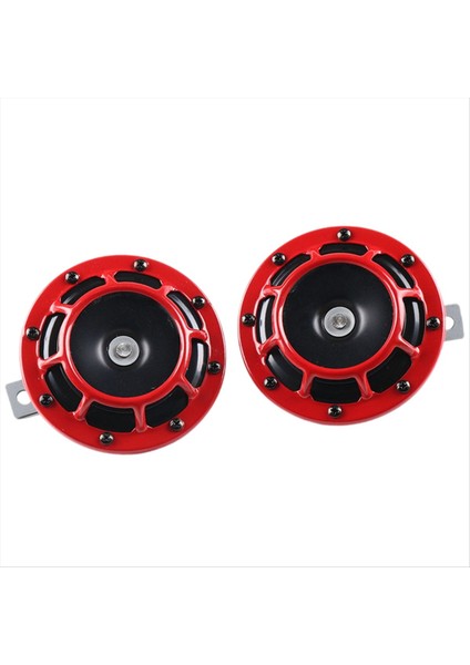 Evrensel Araba Motosiklet Boynuzu 12V Araba Modifiye Boynuz Yüksek Alan Kırmızı Havza Elektrikli Koyun Salyangoz (Yurt Dışından) indirimleri