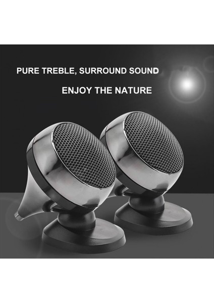 2pcs 12V Araba Tweeter Universal Yüksek Verimli Hoparlör 4ohm 92DB House Hoparlör Süper Güç Ses Sesli Araba Tweeters (Yurt Dışından) indirimleri