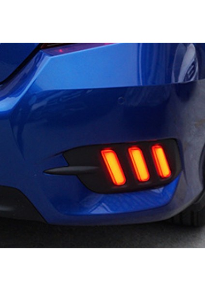 Araba LED Arka Tampon Kuyruk Lambası Lambaları Honda Civic Için Dinamik Dönüş Sinyal Işıkları 2016-2018 (Yurt Dışından) fiyatları