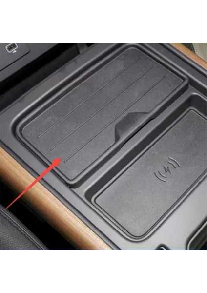 Araba Merkezi Kupa Tutucu Kapak Tepsisi Kapak Organizatör Kapak Land Rover Defender Için LR131904 L663 2020-2025 (Yurt Dışından) modelleri