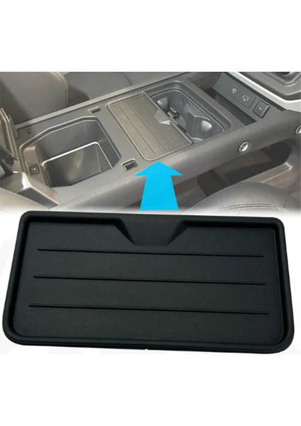 Araba Merkezi Kupa Tutucu Kapak Tepsisi Kapak Organizatör Kapak Land Rover Defender Için LR131904 L663 2020-2025 (Yurt Dışından) indirimleri