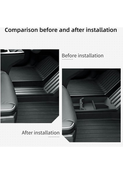 Tesla Cybertruck 2024 Araç Saklama Kutusu Iç Aksesuarlar Için Alt Orta Konsol Organizatör Tepsisi (Yurt Dışından) indirimleri