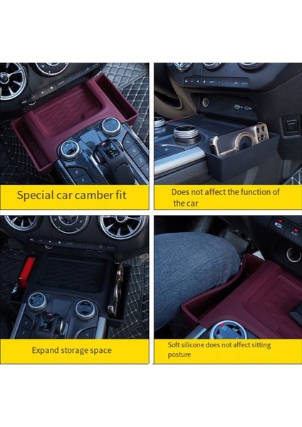 Büyük Duvar Tankı Için 300 Hi4-T Merkezi Kontrol Şarj Silikon Pad Saklama Kutusu Modifiye Iç Aksesuarlar Kırmızı (Yurt Dışından) modelleri