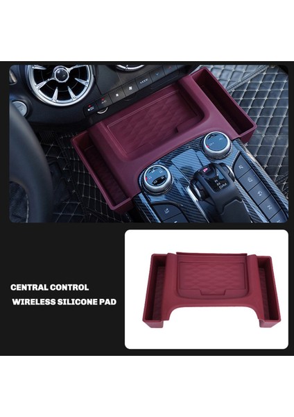 Büyük Duvar Tankı Için 300 Hi4-T Merkezi Kontrol Şarj Silikon Pad Saklama Kutusu Modifiye Iç Aksesuarlar Kırmızı (Yurt Dışından) indirimleri