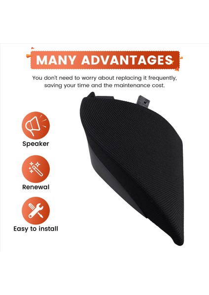 Ön Sürücü Yan Kapı Trim Tweeter Hoparlör Kapak Tesla Model Y 2020-2021 Sol (Yurt Dışından) indirimleri