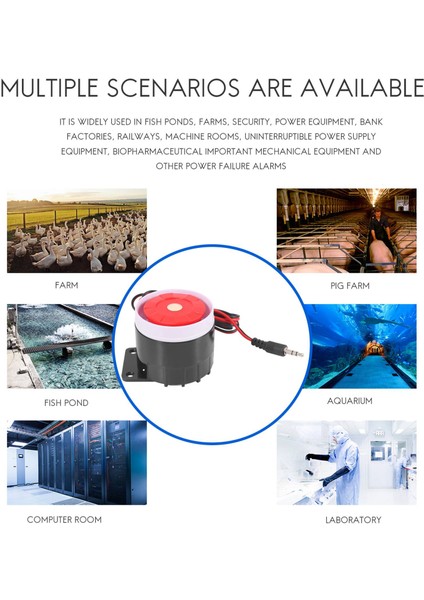 Ev Güvenlik Alarm Sistemi Için Kablolu Mini Siren Boynuz Siren 120DB 12V (Yurt Dışından) indirimleri