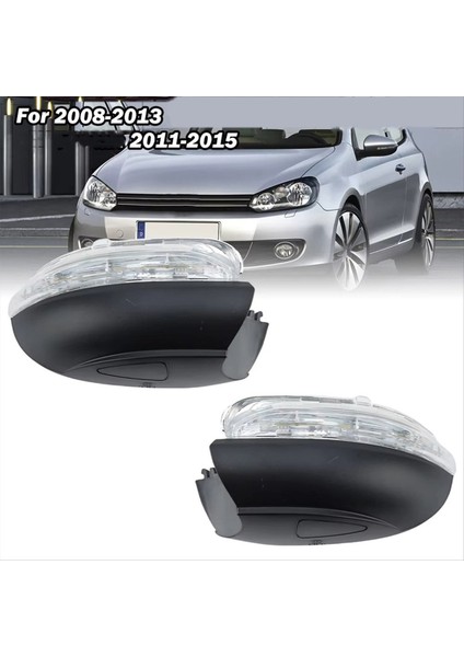 Yan Ayna Turn Sinyalleri Volkswagen Golf Için Işıklar 6 Mk6 2008-2013 Touran 2011-2015 Dikiz Aynası Dönüş Sinyalleri Işık (Yurt Dışından) fırsatları