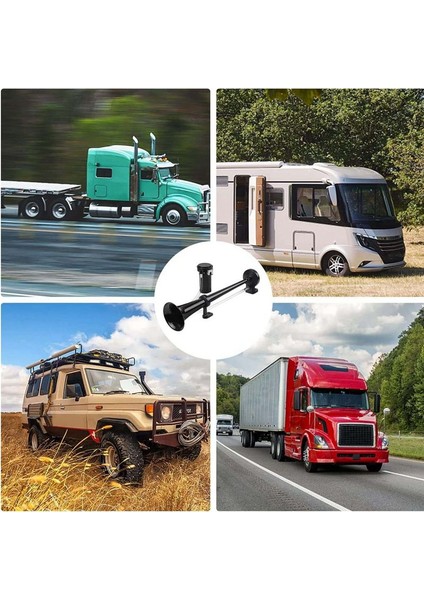 150DB 24V Kamyon Için Tren Korna Tek Trompet Kamyonu Hava Boynuzu 24V Araçlar Için Tren Araba Gemi Tekne Kamyonu 17 Inç (Yurt Dışından) fırsatları