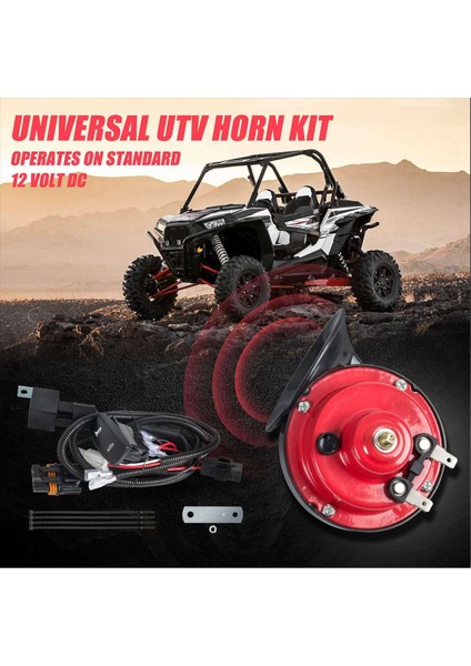 2x Utv Atv Universal 12V Boynuz Kiti Polaris Rzr 800 Xp Ranger Için Rocker Switch W/ Cf Moto Için Arctic (Yurt Dışından) modelleri