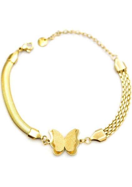 Litaetrend Kelebek Bileklik - Altın