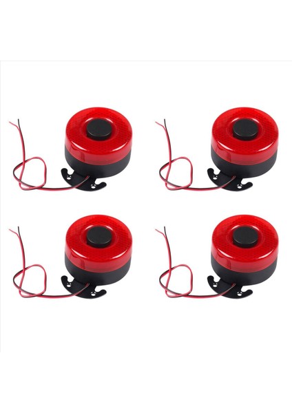 4x Dc 12V-24V 105DB Otomatik Uyarı Siren Ses Sinyali Yedekleme Alarmlar Boynuzları Araba Için LED Beep Ters Hava Korsası (Yurt Dışından)