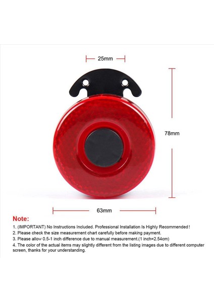 4x Dc 12V-24V 105DB Otomatik Uyarı Siren Ses Sinyali Yedekleme Alarmlar Boynuzları Araba Için LED Beep Ters Hava Korsası (Yurt Dışından) fırsatları