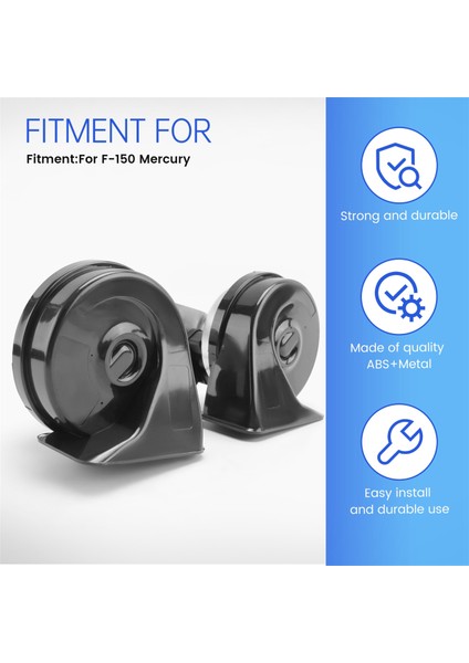 Ford F-150 Mercury Lincoln High &amp Low Pitch Boynuz Montajı 4L3Z-13832-A Için (Yurt Dışından) fırsatları