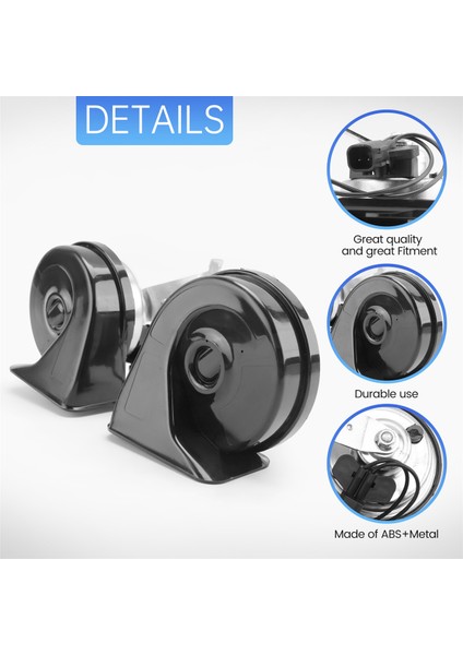 Ford F-150 Mercury Lincoln High &amp Low Pitch Boynuz Montajı 4L3Z-13832-A Için (Yurt Dışından) indirimleri