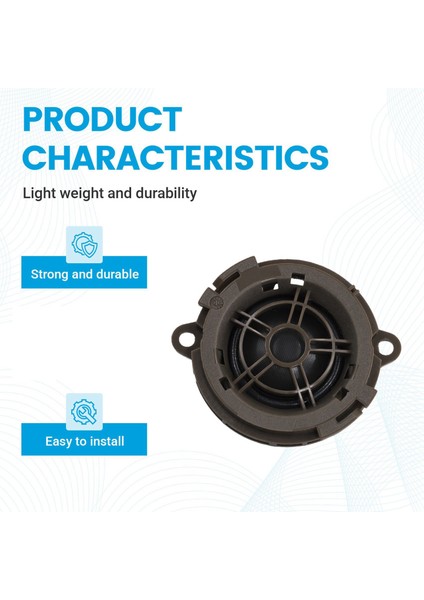 2x Araba Hoparlör Tweeter Kafası 6562CR 9666402780 Peugeot Için 307 408 508 Citroen C5 Ds 308 (Yurt Dışından) indirimleri