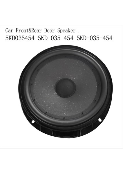 5KD035454 Vw Golf Için Araç Ön ve Arka Kapı Hoparlörü 6 Mk5 Mk6 Jetta Subwoofers 5kd 035 454 5KD-035-454 (Yurt Dışından) fırsatları