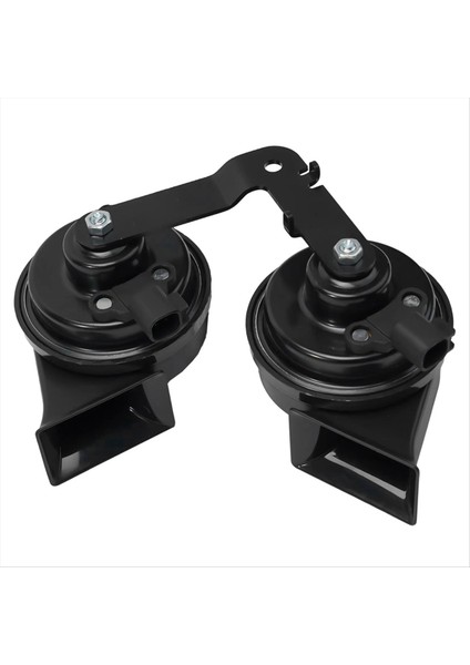 Araba Salyangoz Korna Çift Ton Salyangoz Korna 1pair Braket ile 1109660-00-B 110966000B Tesla Model 3 Yeni Yüksek Kalite (Yurt Dışından) modelleri