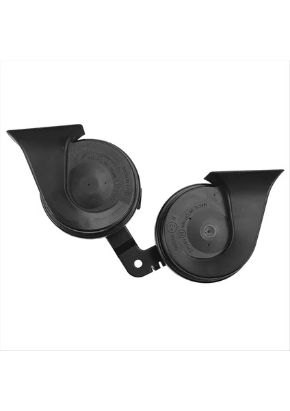 Araba Salyangoz Korna Çift Ton Salyangoz Korna 1pair Braket ile 1109660-00-B 110966000B Tesla Model 3 Yeni Yüksek Kalite (Yurt Dışından) fırsatları