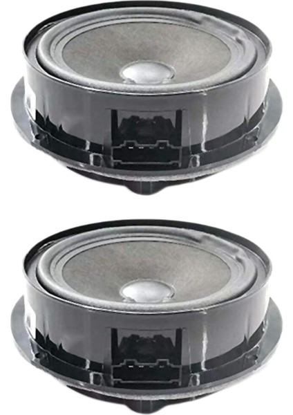 Passat Passat-Polo Passat B5 Touran 3B0035411A 6QD035411A Için 2x Araba Ön Arka Kapı Hoparlör Bas (Yurt Dışından)