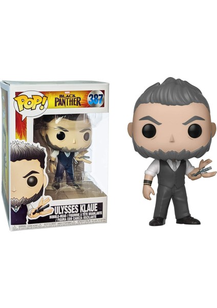 Marvel Comics Black Panther Ulysses Klaue Vinyl Pop Figure Toy #387 Funko Nıb