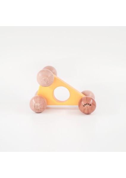 Ahşap Üçgen Araba, Renkli ve Eğlenceli Çocuk Oyunu modelleri