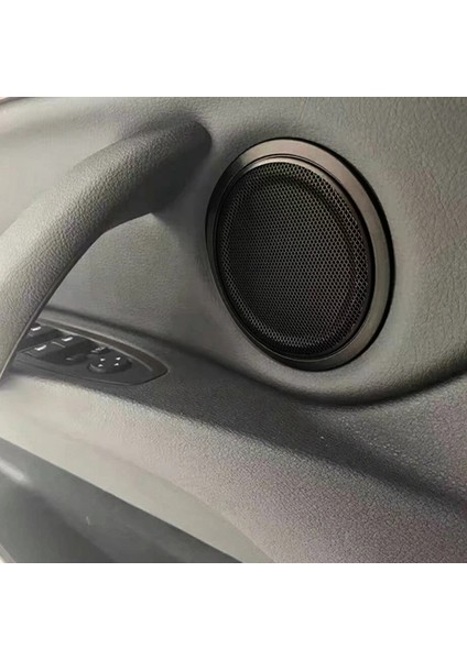 Araba Yükseltilmiş Iç Kapı Hoparlör Tweeter Kapak Trim For-Bmw X1 E84 E90 E91 E92 Bej (Yurt Dışından) modelleri