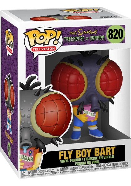 The Simpsons Treehouse Of Horror - Fly Boy Bart 820 - Funko Pop! Vinyl Figure