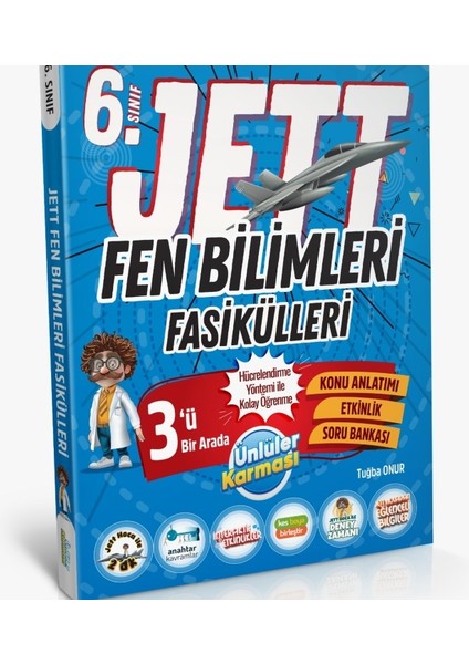 6. Sınıf Fen Bilimleri Jett Fasikülleri fiyatları