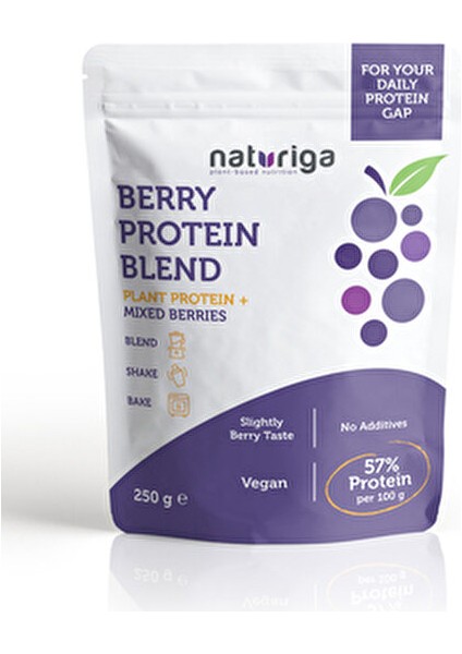 Protein Karışımı 250 gr Berry Meyveli Vegan %57 Bitkisel Protein modelleri