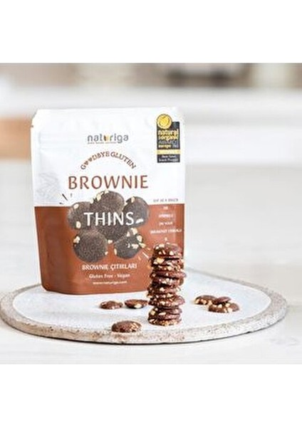 3'lü Brownie Kraker 40 gr Glutensiz Vegan Dostu Lezzetli Atıştırmalık indirimleri