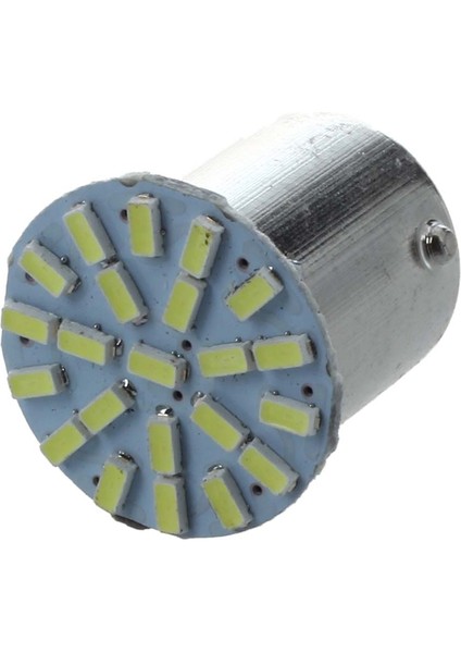 10X 1156 1073 BA15S P21W 1206 Smd 22 LED Ampul Işıkları Araba Için Beyaz Işık (Yurt Dışından)