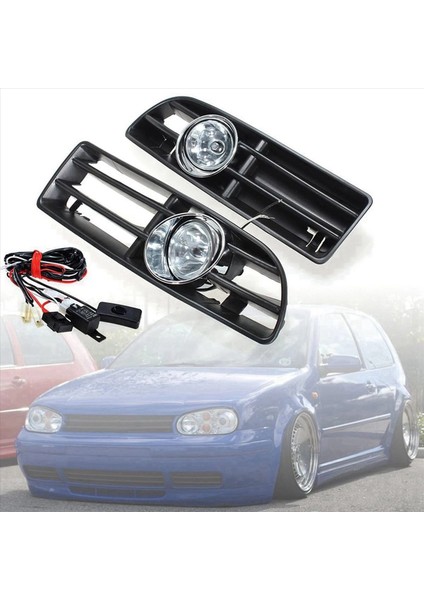 2x Ön Sis Far Montajı Sis Lambası Izgarası Vw Bora Jetta Mk4 1998-2004 (Yurt Dışından) indirimleri