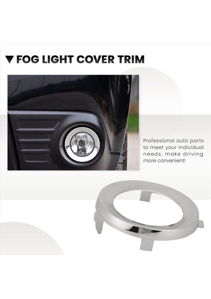 1pcs Ön Krom Sis Lambası Lambası Kapak Kapak Yüzüğü 57731SC000 57731 Subaru Forter Için SC000 2009 -2013 (Yurt Dışından) indirimleri