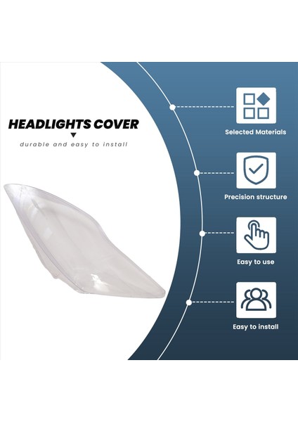 Ford Focus Için 2009-2011 Sol Farlar Kapak Kabuğu Şeffaf Lens Abajar (Yurt Dışından) fırsatları