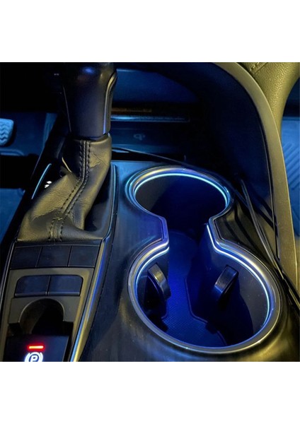 Toyota Camry Için Araba LED Merkez Kupa Tutucu Atmosfer Iç Dekoratif Buz Mavi Lamba 2018-2023 Sol El Sürücüsü (Yurt Dışından) fırsatları