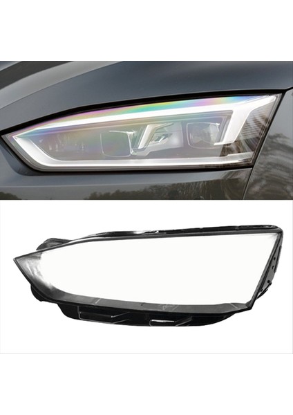 Araba Ön Far Kapağı Abajur Lambası Lamba Far Farlar Lens Kapağı Audi A5 2017-2020 Sol (Yurt Dışından) modelleri
