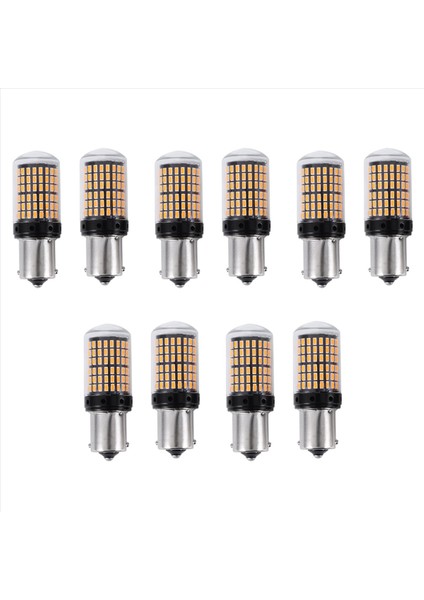 10X 1156 BAU15S LED 3014 144 Smd 7506 1003 1073 Canbus Süper Parlak Araba Freni Ters Kuyruk Ampul Yüksek Güç (Yurt Dışından)