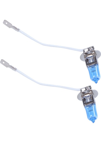 4 Pcs Dc 12V 55W H3 Süper Beyaz Halojen Araba Sisli Işık Ampul Lamba (Yurt Dışından)
