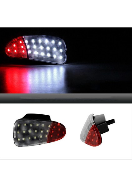 F65Z13B724AA Ford F150 1997-2003 F250 1997-1999 Araba Ön Kapı Paneli Iç LED Işık Lambası Gövde Reflikörleri Trim (Yurt Dışından) indirimleri