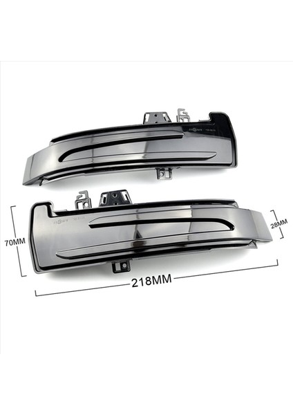 4x Dinamik Dönüş Sinyali Dikizle Bakış Ayna Göstergesi Glainer Işık Mercedes Benz W204 W176 W212 Cla A B C E S Gla (Yurt Dışından) modelleri