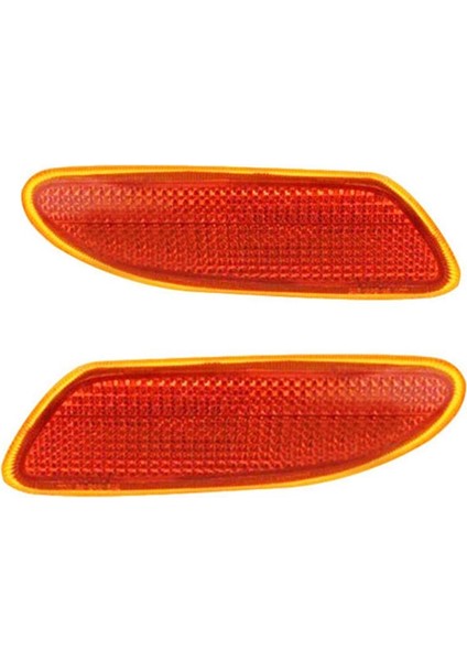 1 Çift Araba Ön Tampon Lh+Rh Yan Işık Mercedes C-Serisi W203 Dönüş Sinyali Işığı 2038200421 2038200321 (Yurt Dışından)