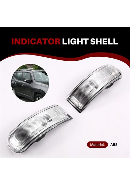Araba Arka Ayna Göstergesi Işık Kabuğu Dönüş Sinyal Lambası Muhafazası 68348179AA Jeep Renegade 2015-2020 (Yurt Dışından) fırsatları