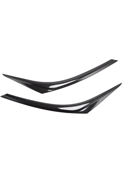 Karbon Fiber Ön Far Kaş Kapağı Toyota Chr Ch-R 2016-18 (Yurt Dışından)