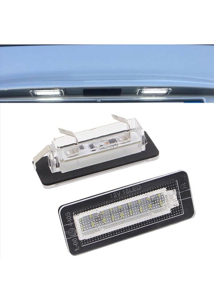 Benz Smart Için 8x Araba LED Lehbalı Plaka Işığı Iki Coupe Cabrio Için Smart 450 451 (Yurt Dışından) fiyatları