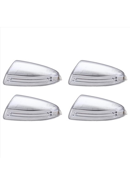 4x Sol Yan Dikiz Bakış Ayna Turn Sinyal Işığı Mercedes-Benz W164 W204 W639 ML300 ML320 ML500 C250 C300 C350 (Yurt Dışından)