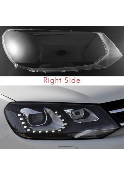 Vw Touareg Için 2012 2012 2013 2014 Sağ Taraftaki Araba Far Kapağı Şeffaf Abajur Kabuğu Lens Camı (Yurt Dışından) fırsatları